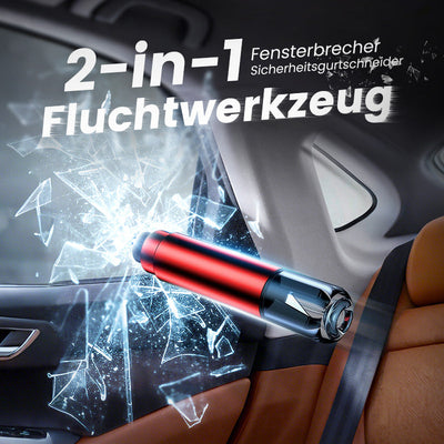 Auto-Notfallhammer mit Gurtschneider