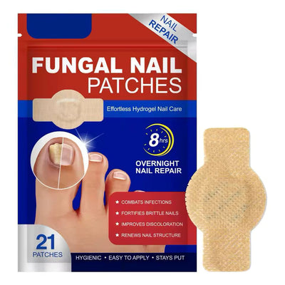 21 X Anti-Pilz Nagelpflaster — Pflege bei Nagelpilz