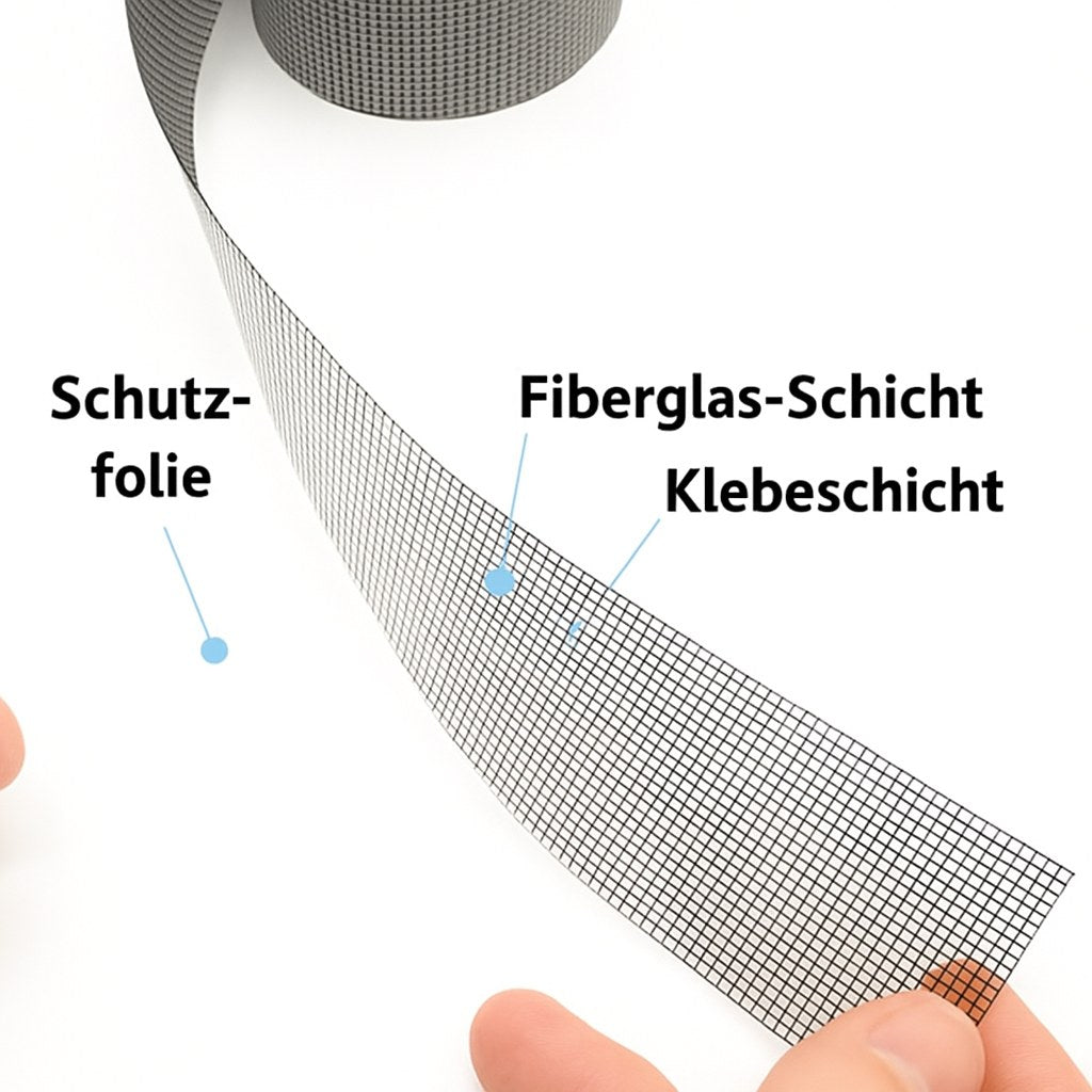 NORDESTO Reparaturband für Moskitonetze