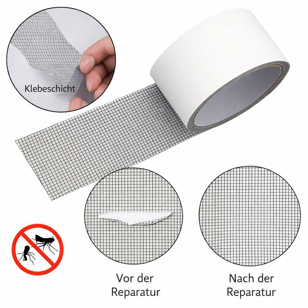 NORDESTO Reparaturband für Moskitonetze